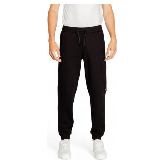 EA7 Emporio Armani Black Cotton Jeans & Pant EA7 Emporio Armani Light Gray