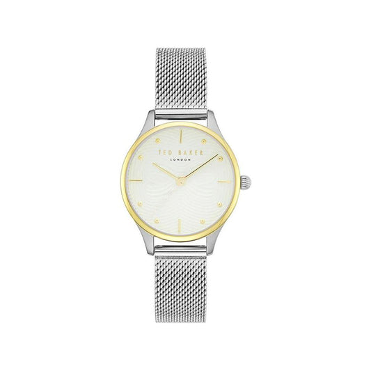 Ted Baker Silver Steel Watch Ted Baker Light Gray