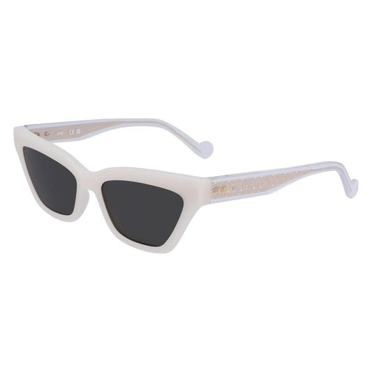 Liu Jo Beige Injected Sunglasses Liu Jo Dark Slate Gray
