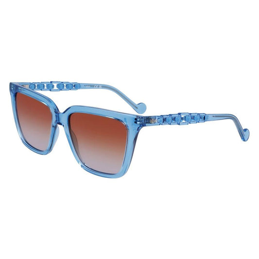 Liu Jo Blue Injected Sunglasses Liu Jo Dark Gray