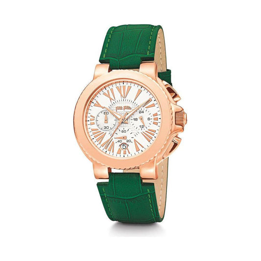 Folli Follie Green Leather Watch Folli Follie Dark Slate Gray