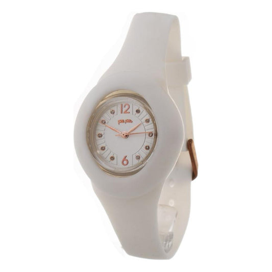 Folli Follie White Silicone Watch Folli Follie Gray