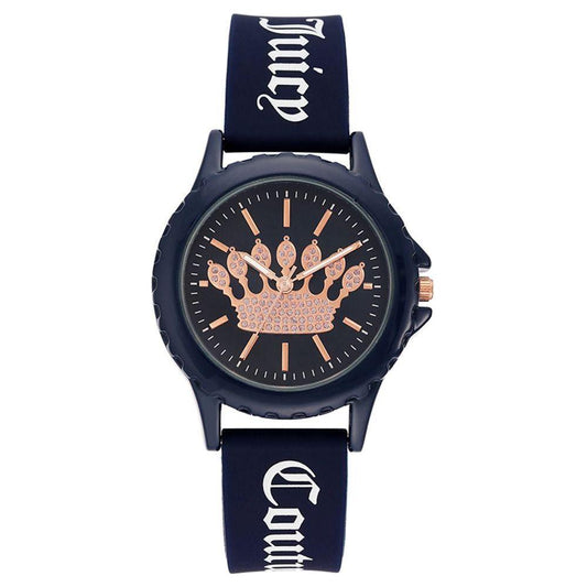 Juicy Couture Blue Silicone Watch Juicy Couture Dark Slate Gray