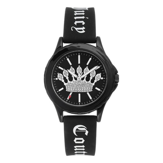 Juicy Couture Black Silicone Watch Juicy Couture Dark Slate Gray