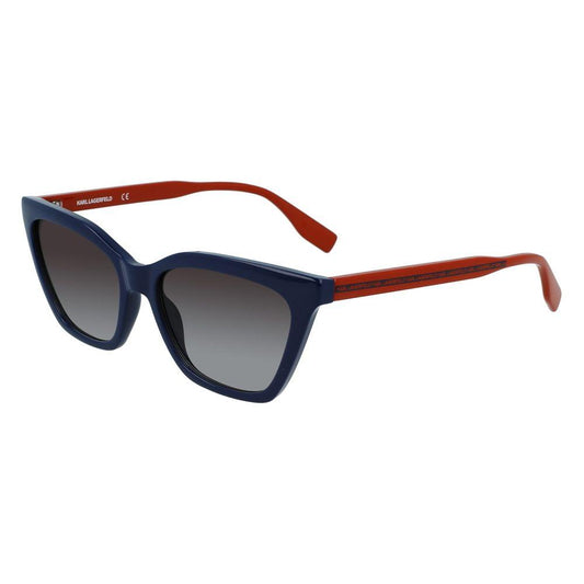 Karl Lagerfeld Blue Cp Injected Sunglasses Karl Lagerfeld Dark Slate Gray