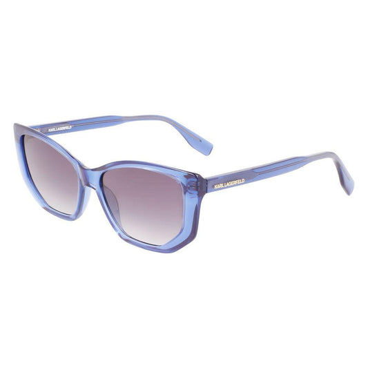 Karl Lagerfeld Blue Injected Sunglasses Karl Lagerfeld Dark Gray