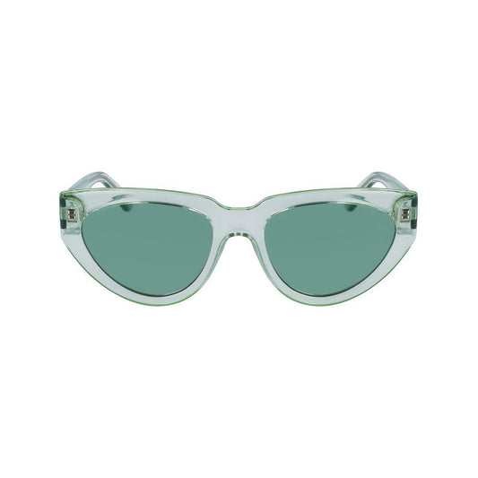 Karl Lagerfeld Green Injected Sunglasses Karl Lagerfeld Light Slate Gray