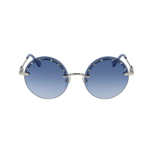 Liu Jo Gold Metal Sunglasses Liu Jo Light Slate Gray