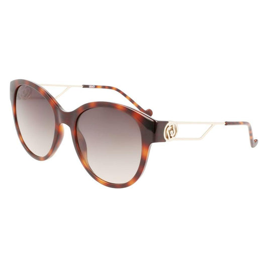 Liu Jo Brown Injected Sunglasses Liu Jo Rosy Brown