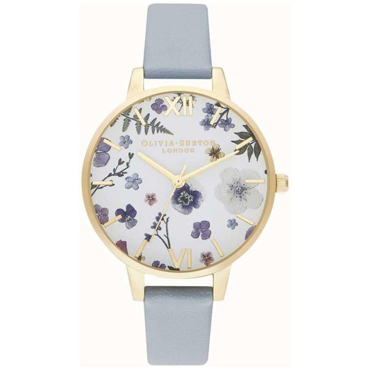 Olivia Burton Blue Synthetic Leather Watch Olivia Burton Lavender