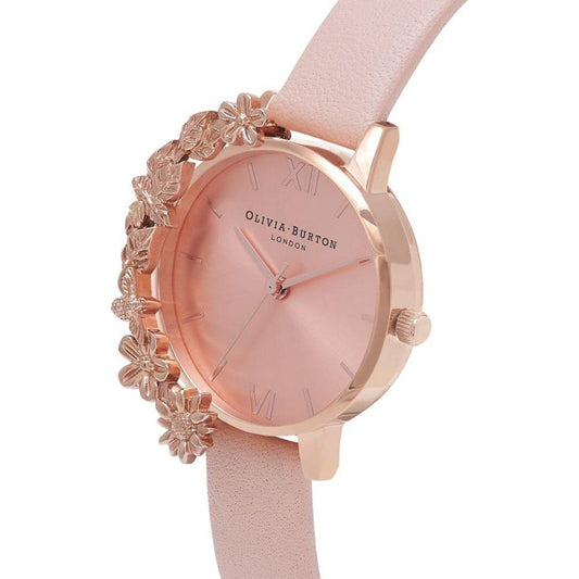 Olivia Burton Multicolor Leather Leather Watch Olivia Burton Tan