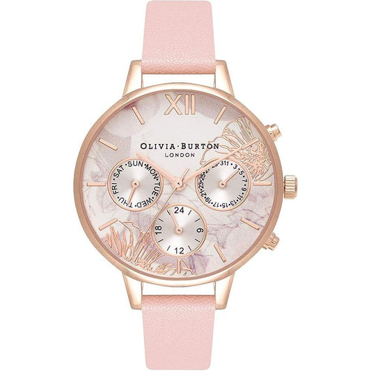 Olivia Burton Multicolor Synthetic Leather Watch Olivia Burton Light Gray