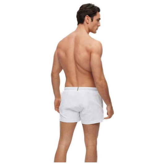 Hugo Boss White Polyamide Swimwear Hugo Boss Rosy Brown