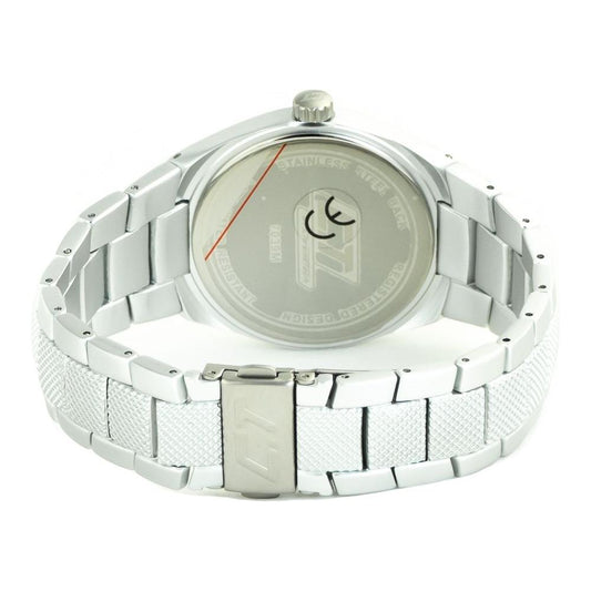 Chronotech Silver Stainless Steel Watch Chronotech Light Gray