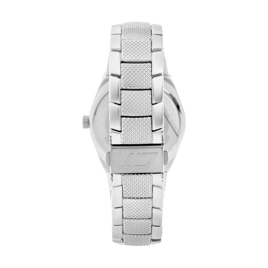 Chronotech Silver Steel Watch Chronotech Light Gray