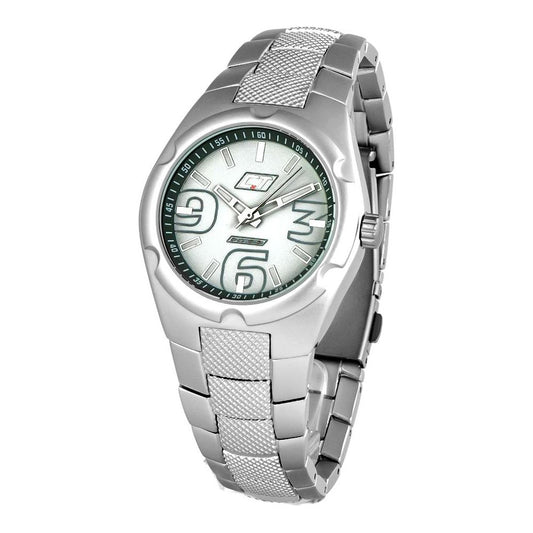 Chronotech Silver Polycarbonate Watch Chronotech Gray