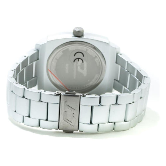 Chronotech Silver Aluminum Watch Chronotech Light Gray