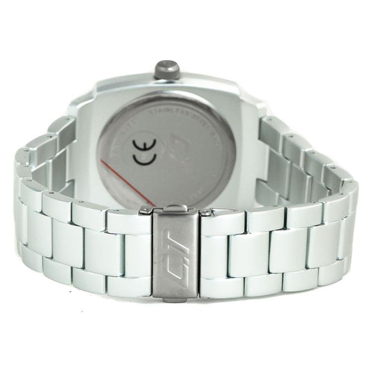 Chronotech Silver Stainless Steel Watch Chronotech Light Gray