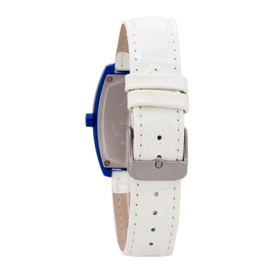 Chronotech White Leather Watch Chronotech Light Gray