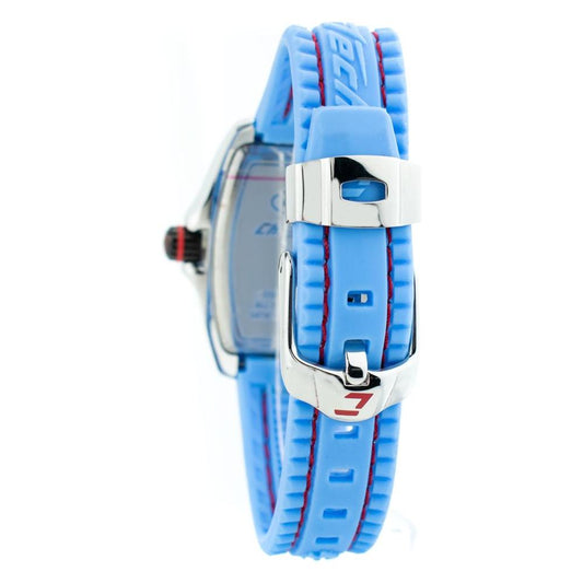 Chronotech Blue Rubber Watch Chronotech Cornflower Blue