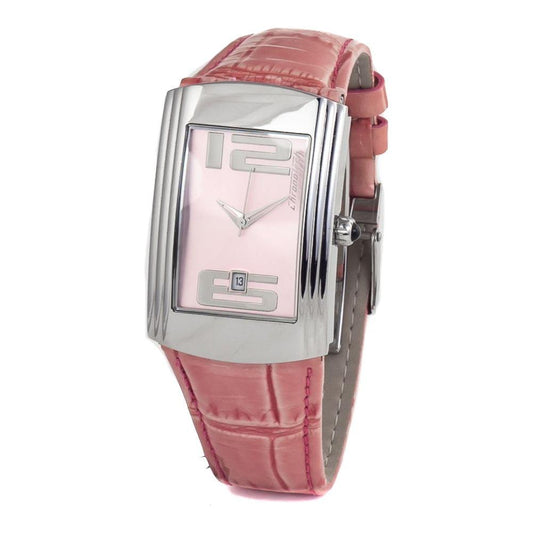 Chronotech Multicolor Leather Watch Chronotech Gray