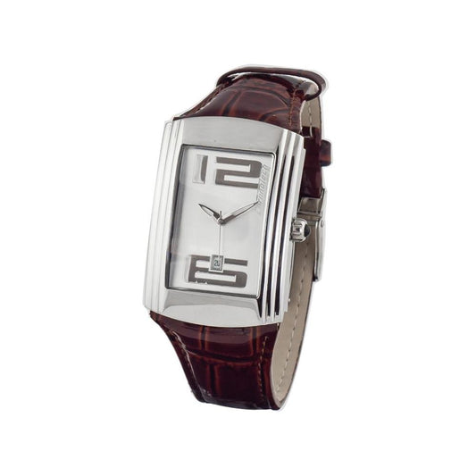 Chronotech Brown Leather Watch Chronotech Gray