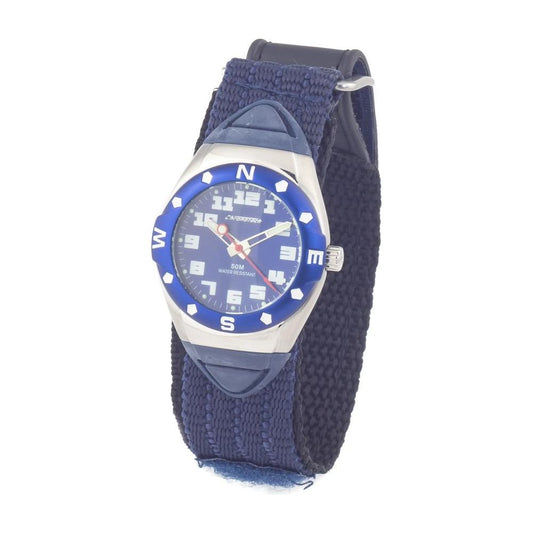 Chronotech Blue Textile Watch Chronotech Dim Gray