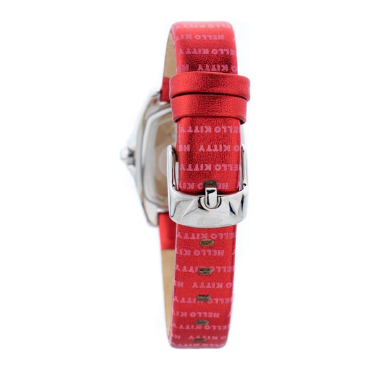 Chronotech Red Leather Watch Chronotech Brown
