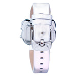 Chronotech Silver Leather Watch CHCT7104L22AC