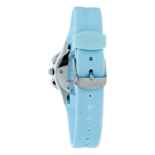 Chronotech Blue Rubber Watch Chronotech Light Steel Blue