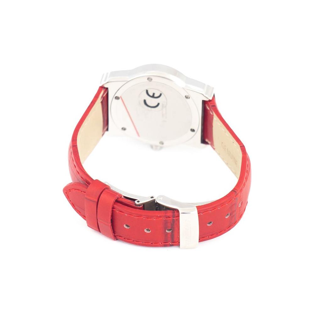 Front view with bag zipped and handles upright.