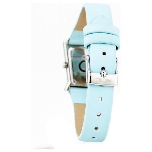 Chronotech Blue Leather Watch Chronotech Lavender