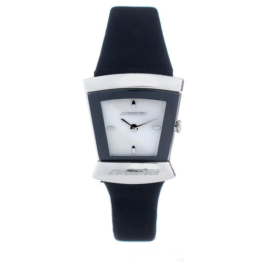 Chronotech Blue Leather Watch Chronotech Dark Slate Gray