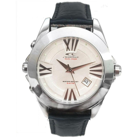 Chronotech Multicolor Leather Watch Chronotech Dark Slate Gray