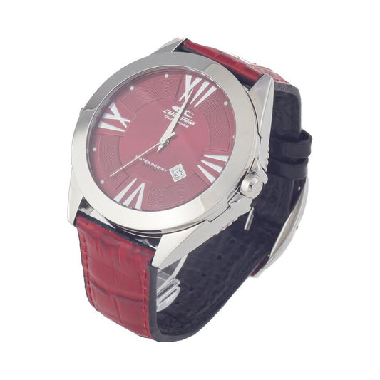 Chronotech Black Leather Watch Chronotech Rosy Brown