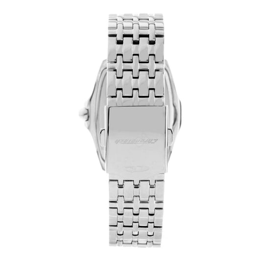 Chronotech Silver Stainless Steel Watch Chronotech Light Gray