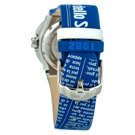 Chronotech Blue Leather Watch Chronotech Dark Slate Blue