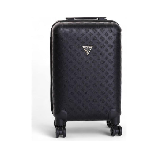 Guess Black Polyethylene Luggage And Travel Guess Dark Slate Gray