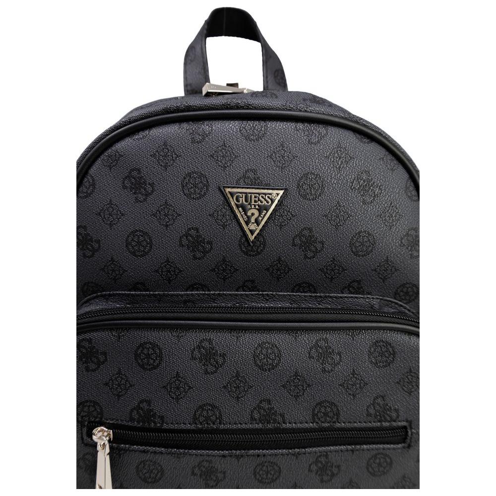 Front view with bag zipped and handles upright.