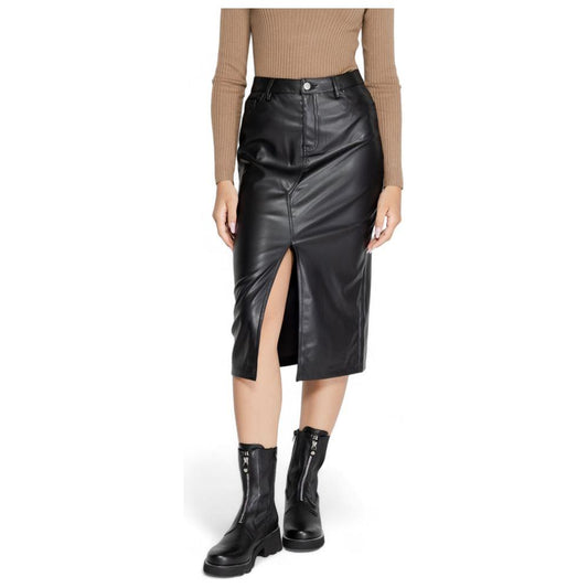 Only Black Polyester Skirt