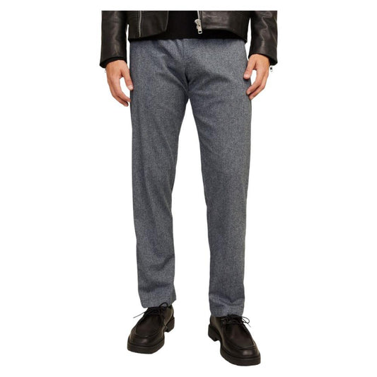 Jack Jones Gray Cotton Jeans & Pant Jack Jones Dark Slate Gray