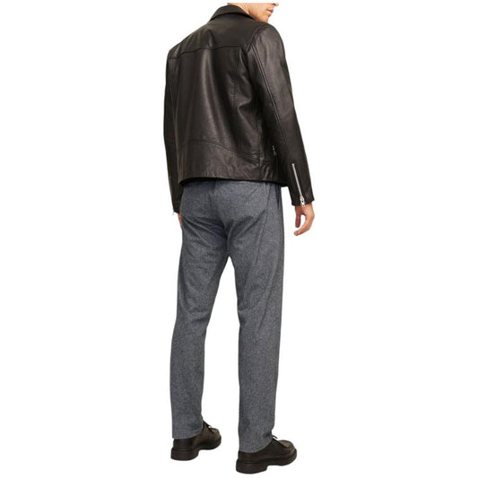 Jack Jones Gray Cotton Jeans & Pant Jack Jones Dark Slate Gray