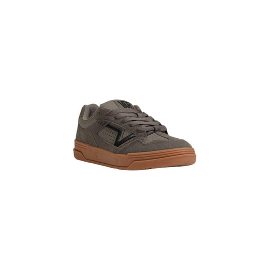 Vans Gray Suede Leather Sneaker Vans Dark Olive Green