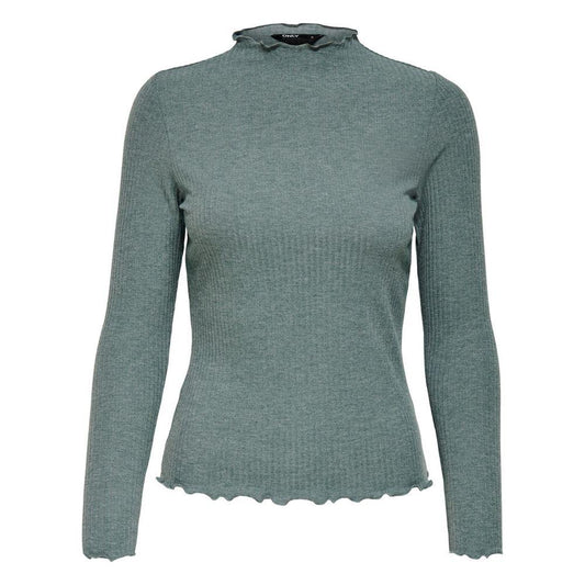 Only Green Viscose Tops & T-Shirt Only Dim Gray