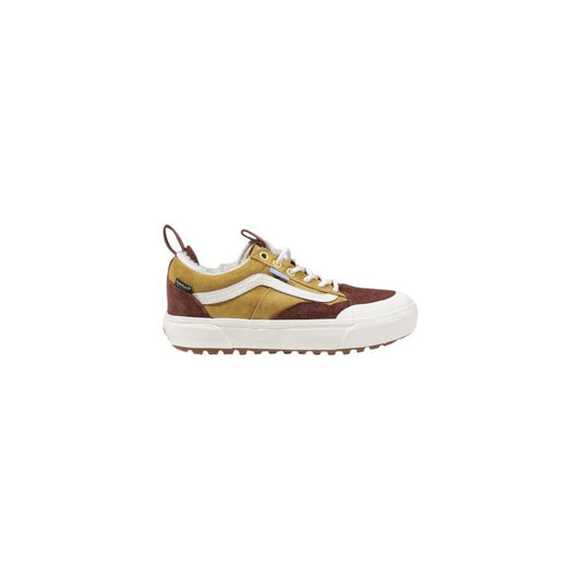 Vans Beige Leather Sneaker Vans Light Gray