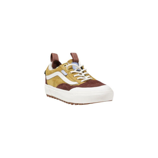Vans Beige Leather Sneaker Vans Light Gray