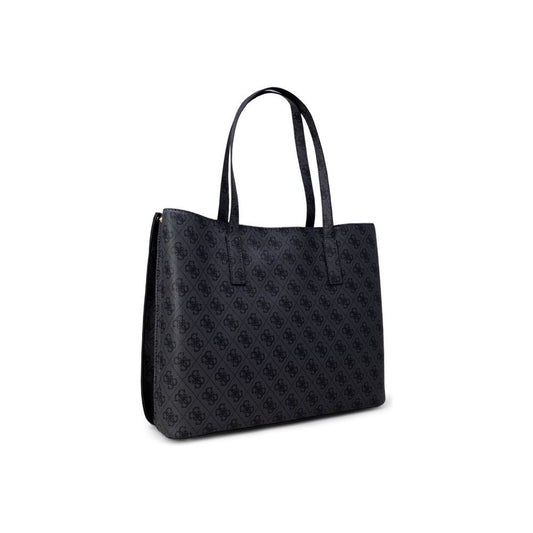 Guess Gray Polyethylene Handbag Guess Dark Slate Gray