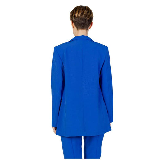 Only Blue Recycled Polyester Suits & Blazer Only Dark Cyan