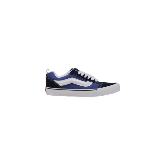 Vans Blue Leather Sneaker Vans Dark Slate Gray