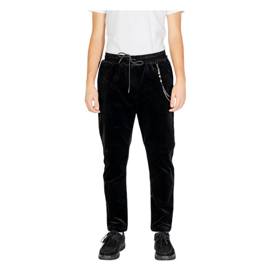 Gianni Lupo Black Cotton Jeans & Pant Gianni Lupo Light Gray